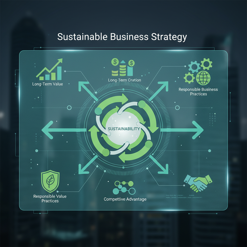 Business sustainability framework showing Future-Fit goals and positive pursuits for enterprise transformation